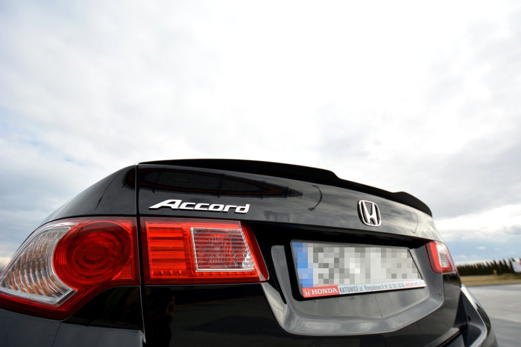 Maxton Design Spoiler Cap HONDA ACCORD MK8. (CU-SERIES) PREFACE SEDAN