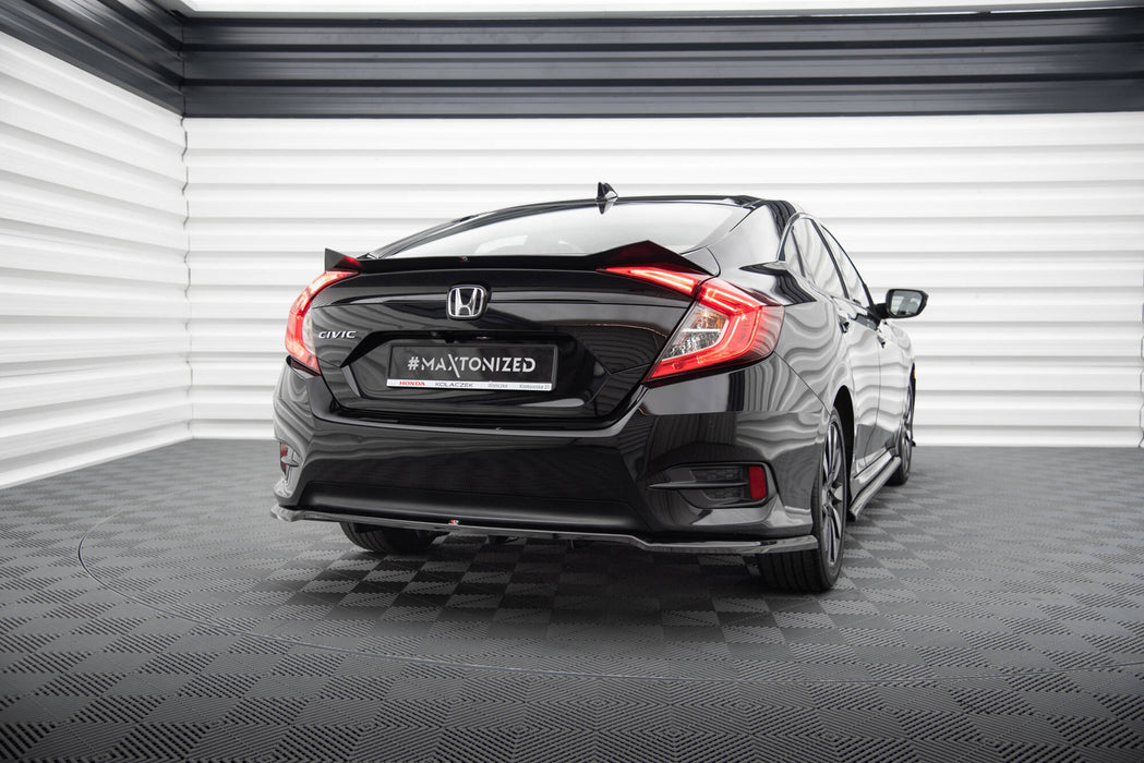Maxton Design Spoiler Cap Honda Civic Sedan Mk10 / Mk10 Facelift
