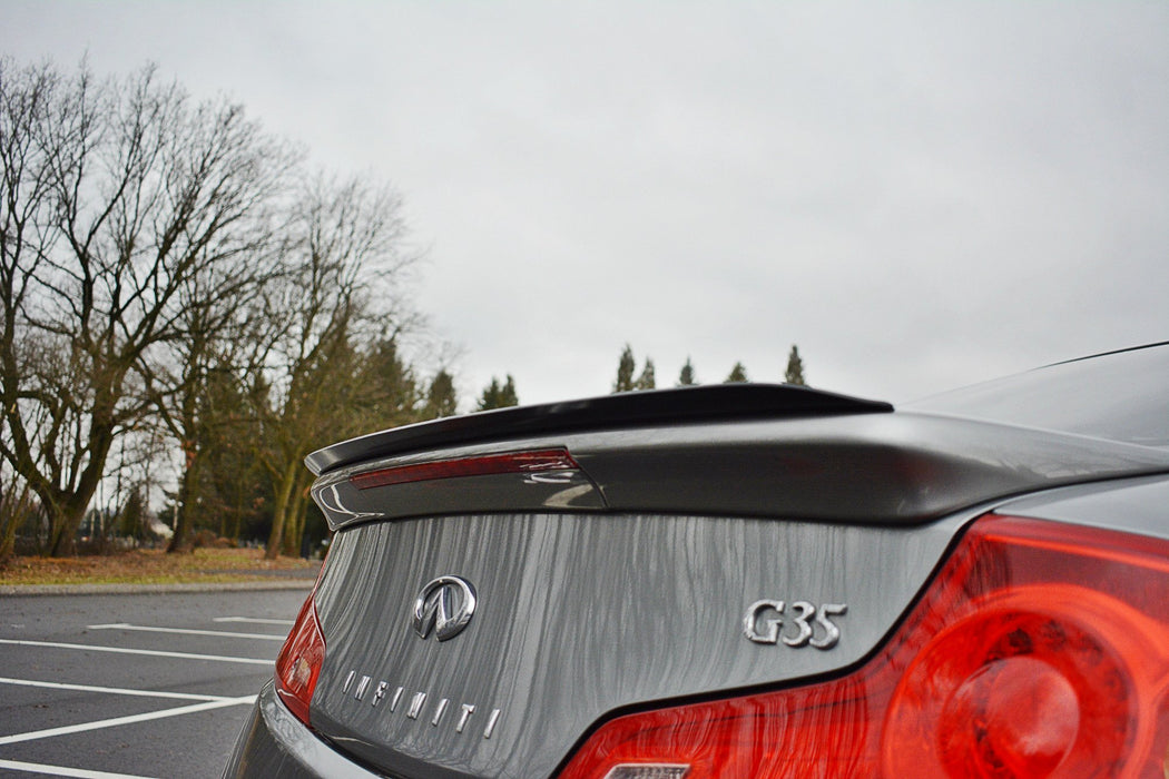 Maxton Design Spoiler Cap INFINITI G35 COUPE