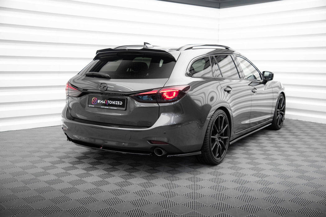 Maxton Design Spoiler Cap Mazda 6 Estate Mk3 Facelift
