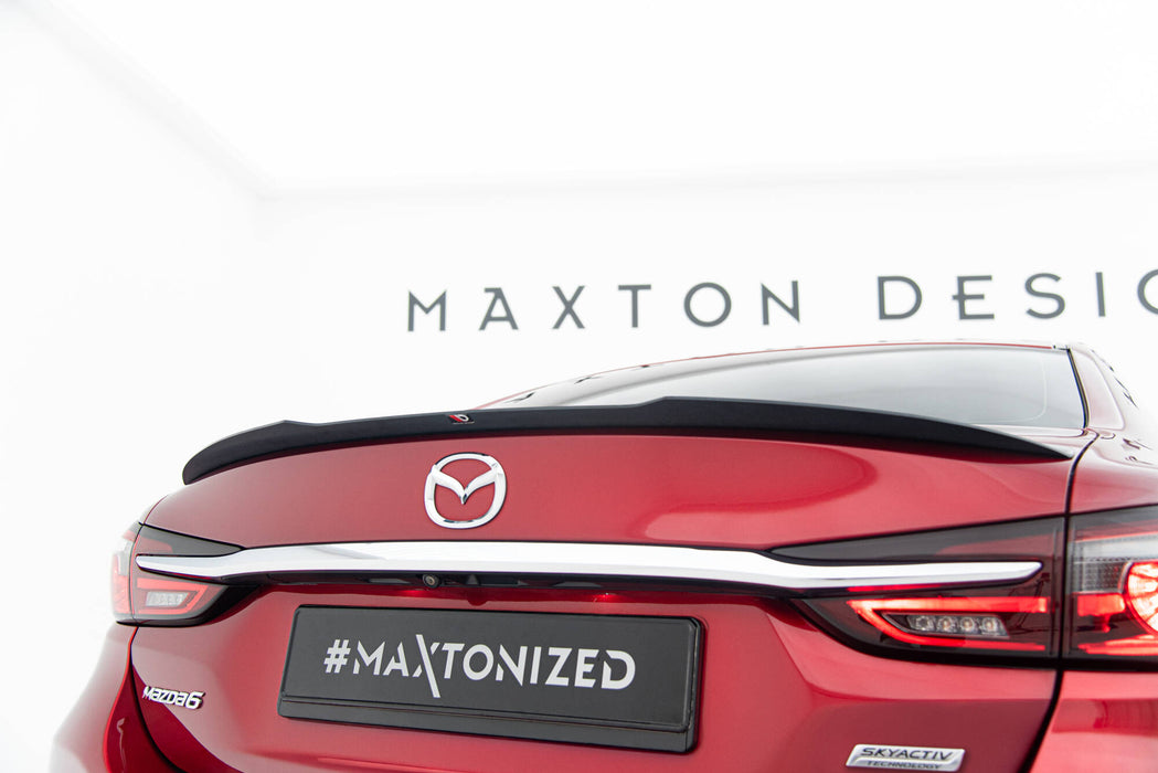 Maxton Design Spoiler Cap Mazda 6 Sedan GJ (Mk3) Facelift