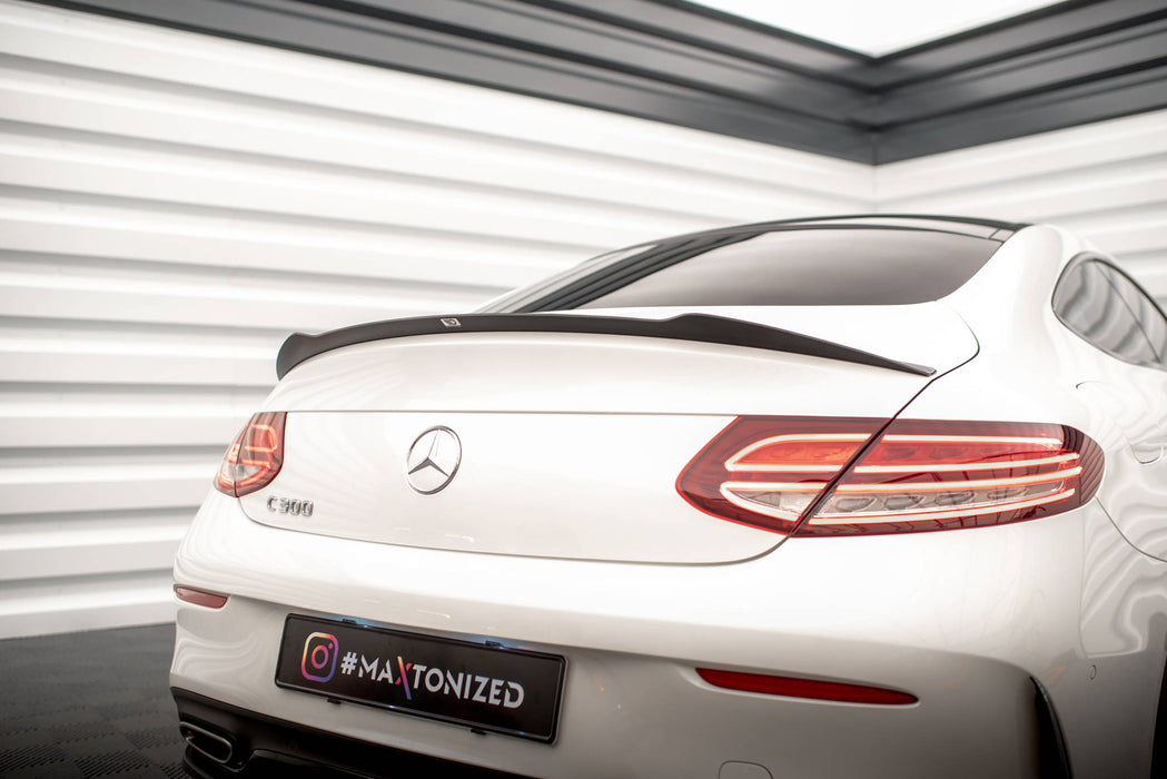 Maxton Design Spoiler Cap Mercedes- Benz C Coupe AMG-Line C205 Facelift