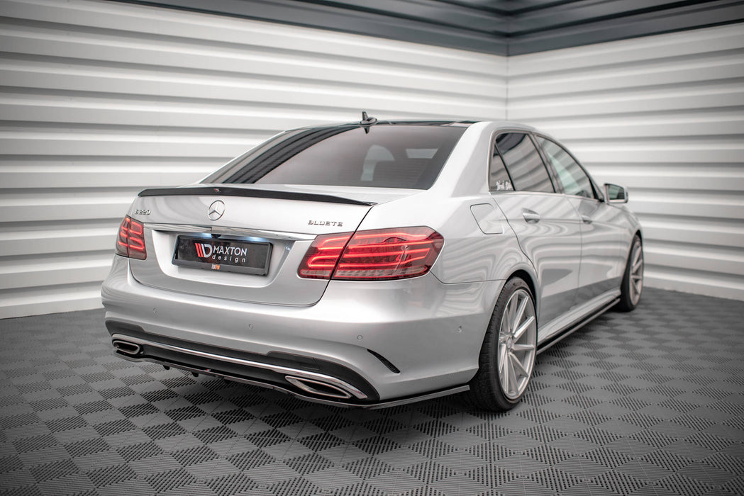 Maxton Design Spoiler Cap Mercedes-Benz E63 AMG / AMG-Line / Standard Sedan W212 Facelift