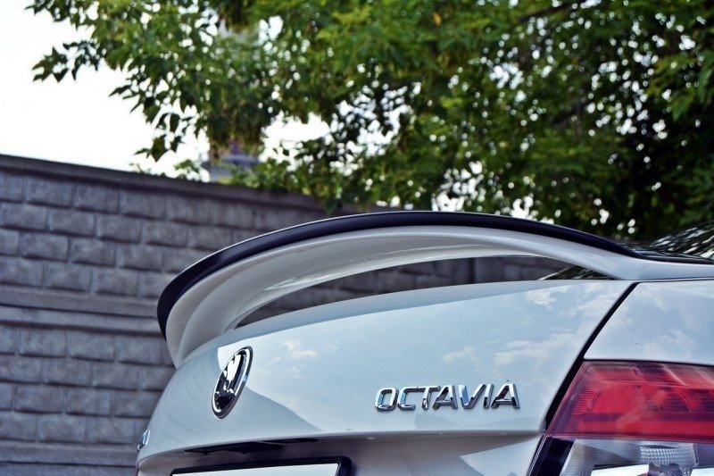 Maxton Design Spoiler Cap Skoda Octavia RS Mk3 / Mk3 FL Hatchback