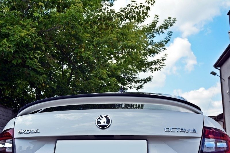 Maxton Design Spoiler Cap Skoda Octavia RS Mk3 / Mk3 FL Hatchback