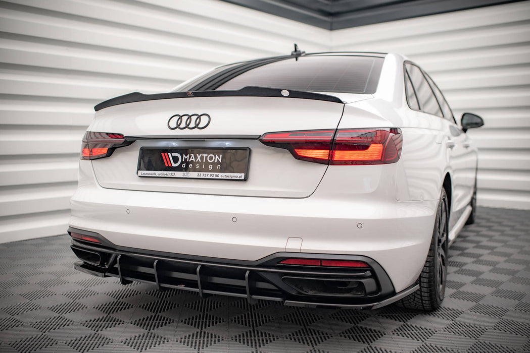 Maxton Design Spoiler Cap V.1 Audi S4 / A4 Standard / S-Line / Competition Sedan B9 / B9 Facelift