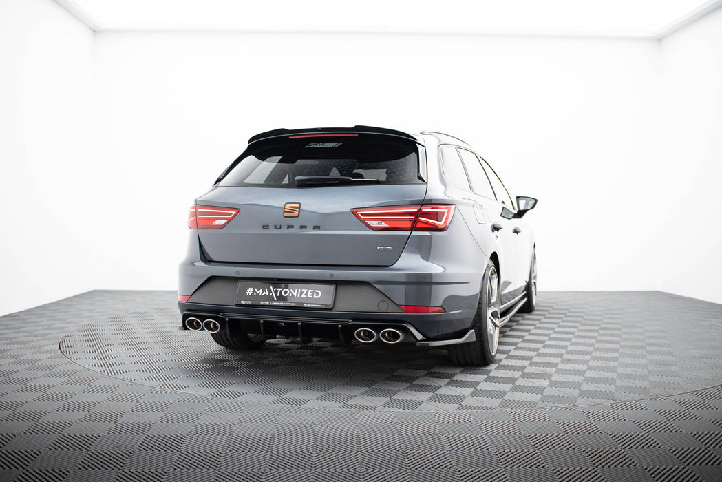 Maxton Design Spoiler Cap V.1 Seat Leon Cupra ST Mk3 / Mk3 Facelift