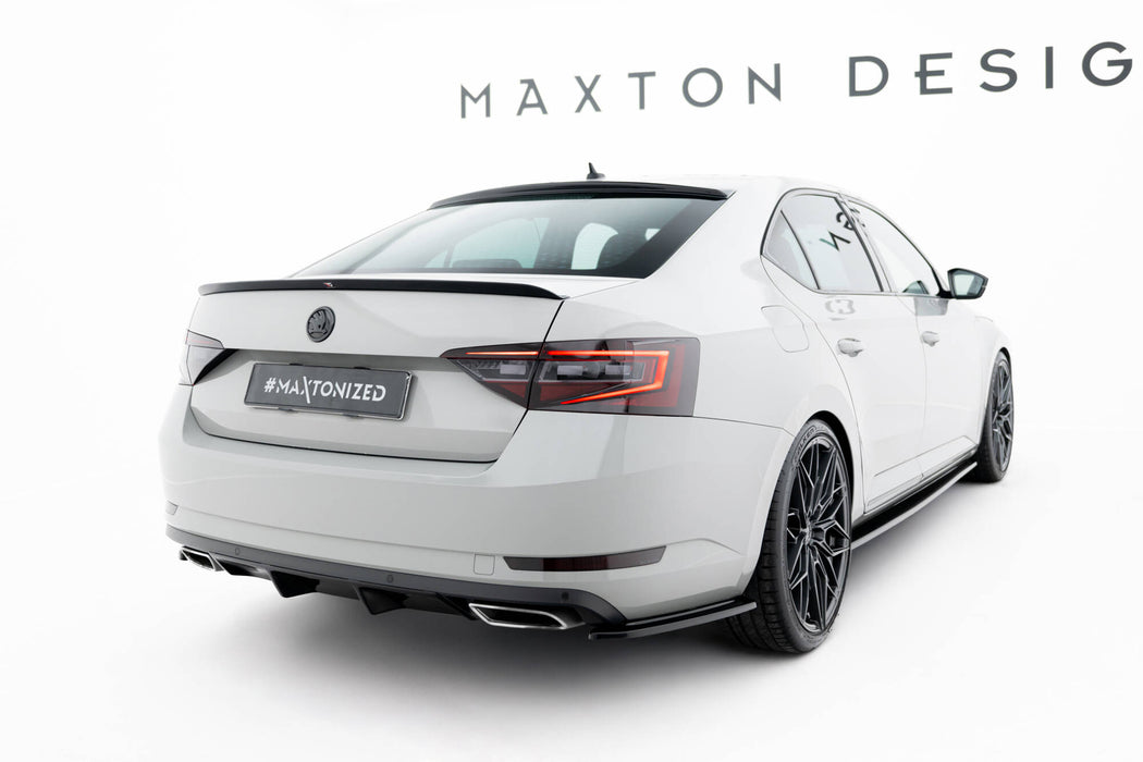 Maxton Design Spoiler Cap V.1 Skoda Superb Liftback Mk3 / Mk3 Facelift