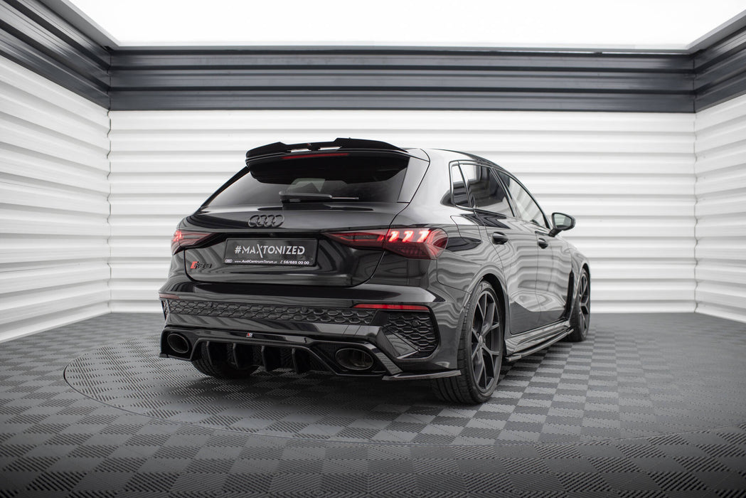 Maxton Design Spoiler Cap V.2 Audi RS3 / S3 / A3 S-Line Sportback 8Y / 8Y Facelift