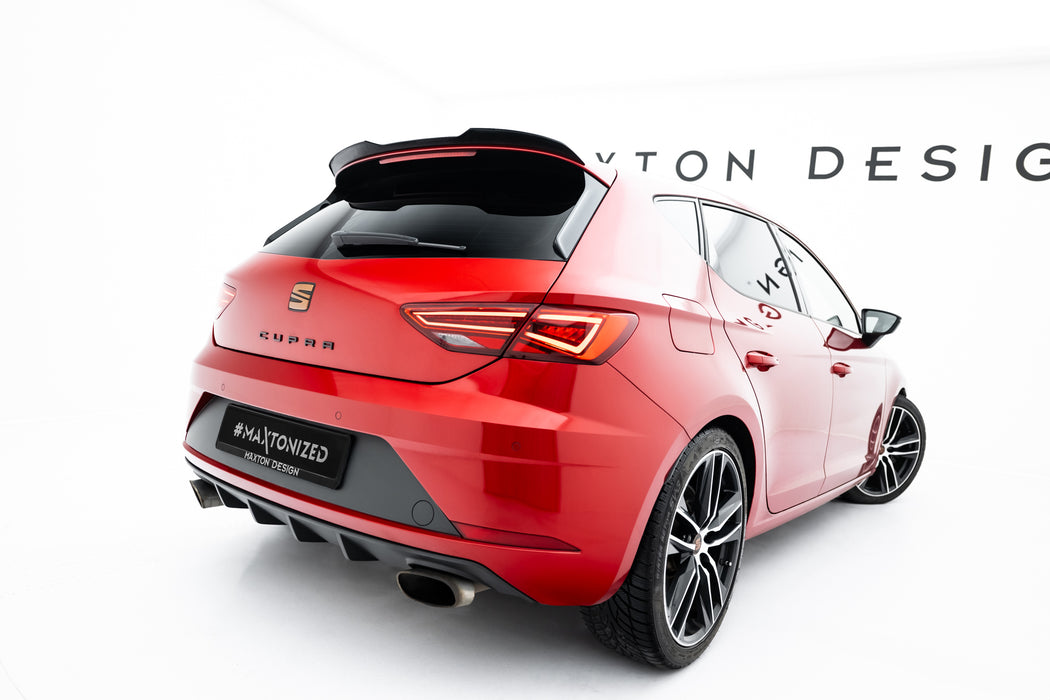 Maxton Design Spoiler Cap V.2 Seat Leon Cupra Hatchback Mk3