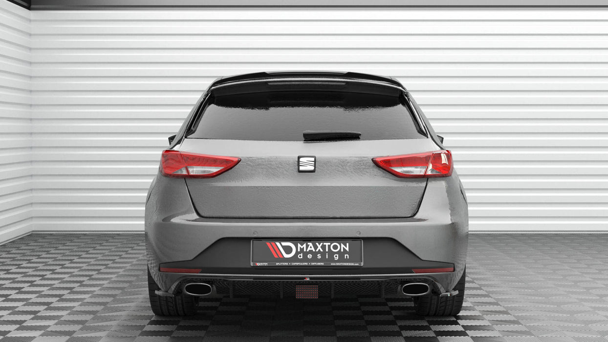 Maxton Design Spoiler Cap V.2 Seat Leon Cupra Sportstourer Mk3 Facelift