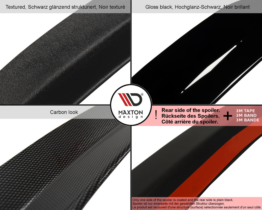 Maxton Design Spoiler Cap V.2 TOYOTA C-HR