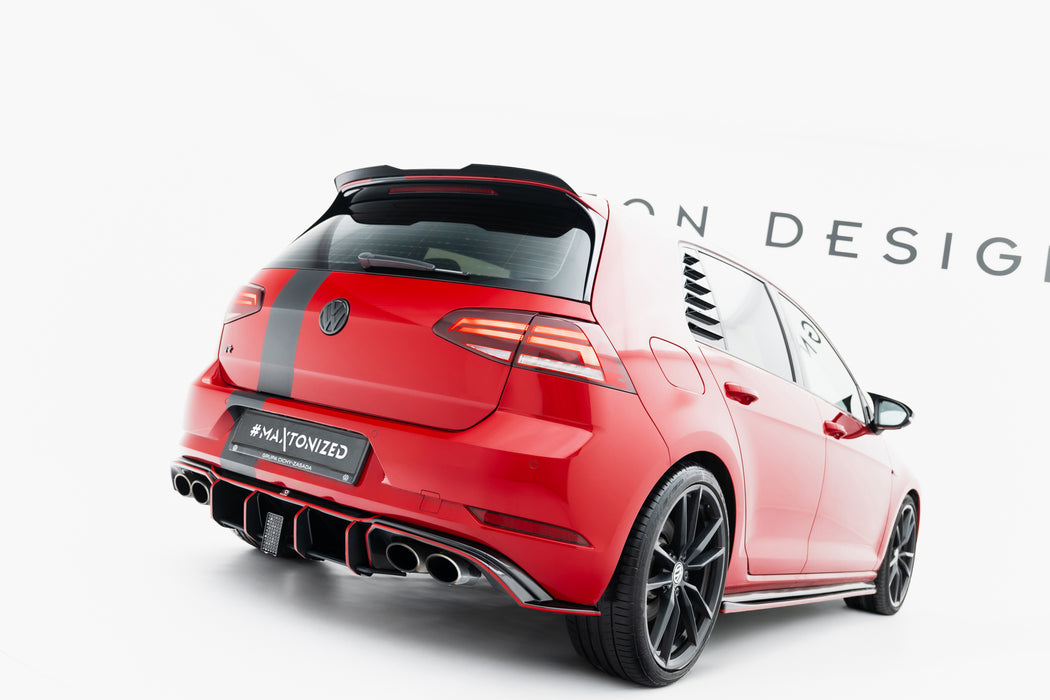 Maxton Design Spoiler Cap V.3 Volkswagen Golf 7 / 7 Facelift R / R-Line / GTI
