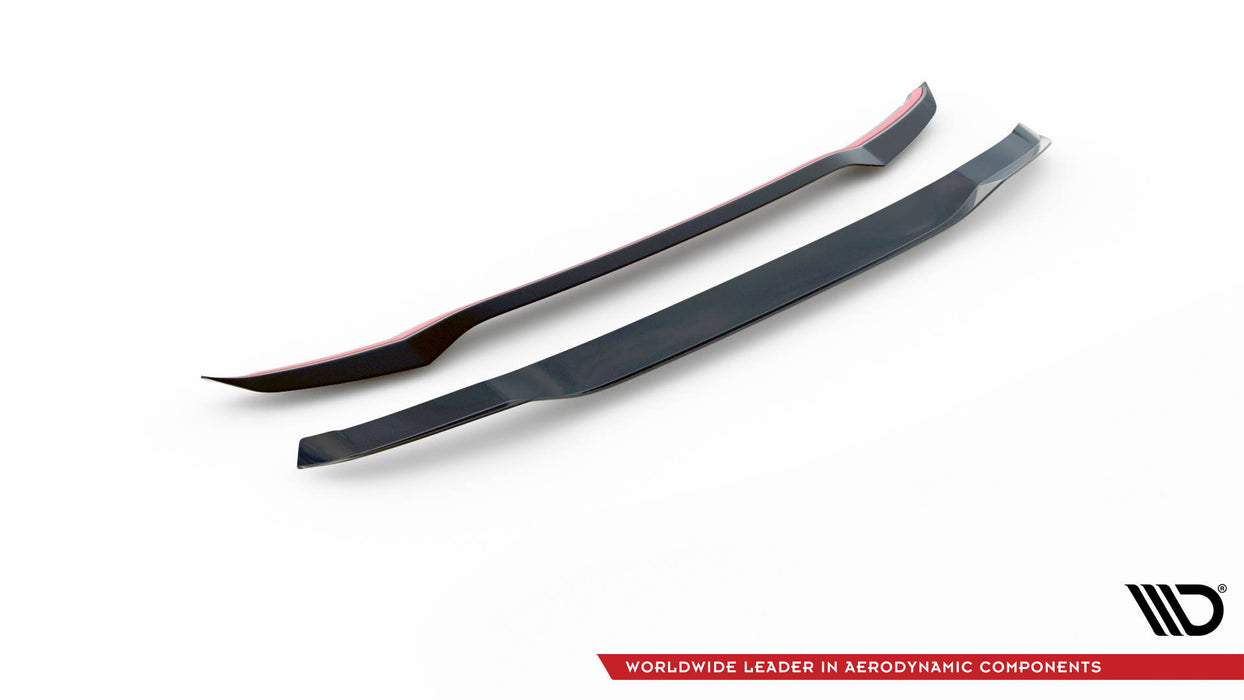 Maxton Design Spoiler Cap for BMW X3 M40d / M40i / M-Pack G01 / iX3 G08 Facelift
