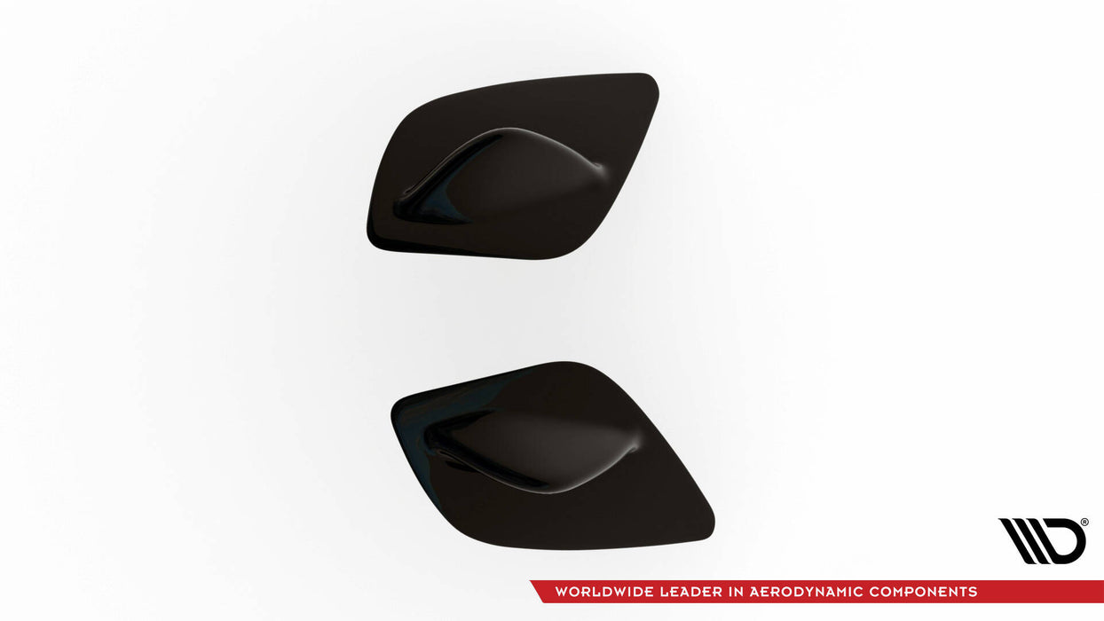 Maxton Design Spoiler Side Extensions Mercedes A W176 AMG Facelift