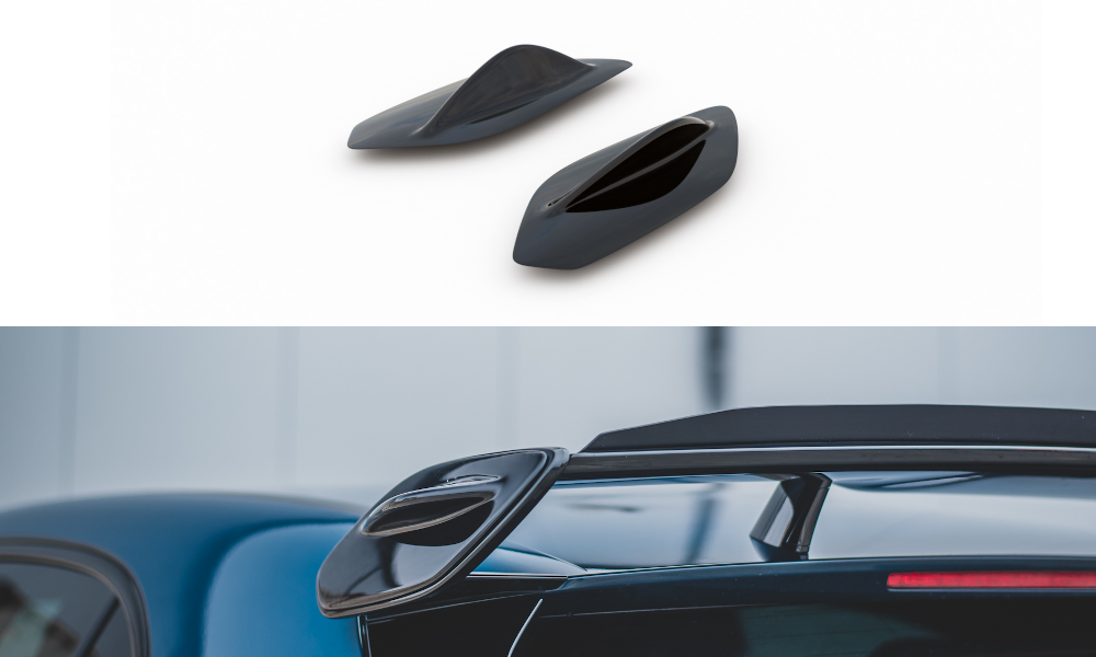 Maxton Design Spoiler Side Extensions Mercedes A35 AMG  Hatchback W177