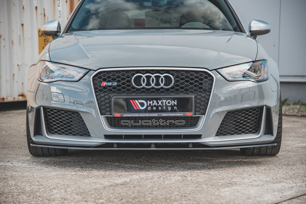 Maxton Design Street Pro Front Splitter Audi RS3 8V Sportback