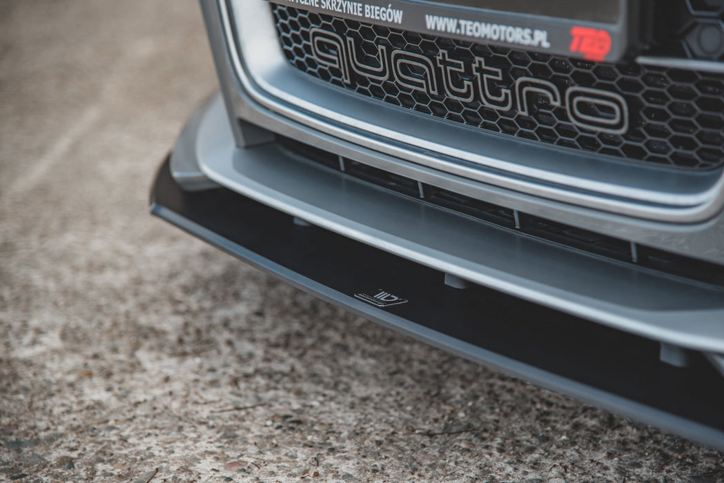 Maxton Design Street Pro Front Splitter Audi RS3 8V Sportback