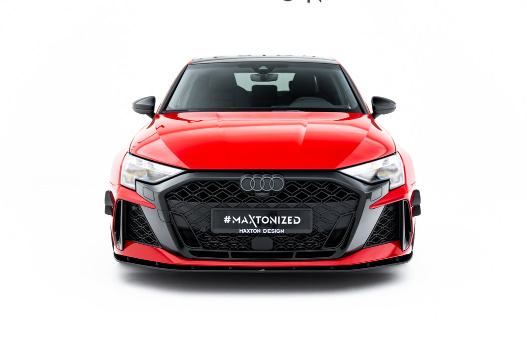 Maxton Design Street Pro Front Splitter Audi RS3 Sedan 8Y Facelift