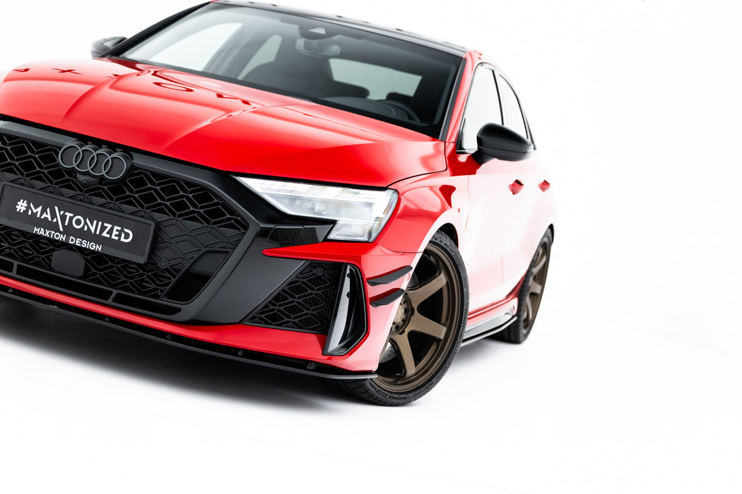 Maxton Design Street Pro Front Splitter Audi RS3 Sedan 8Y Facelift