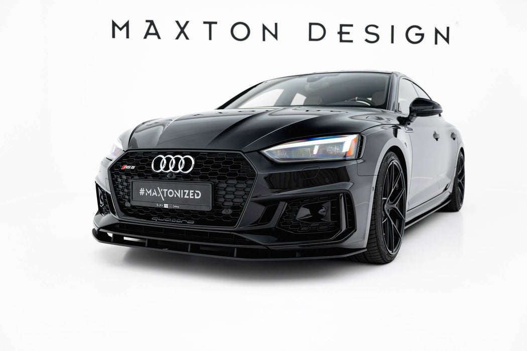 Maxton Design Street Pro Front Splitter Audi RS5 Coupe / Sportback F5