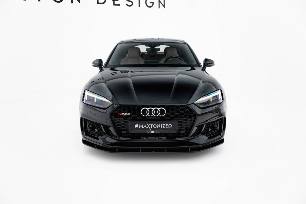 Maxton Design Street Pro Front Splitter Audi RS5 Coupe / Sportback F5