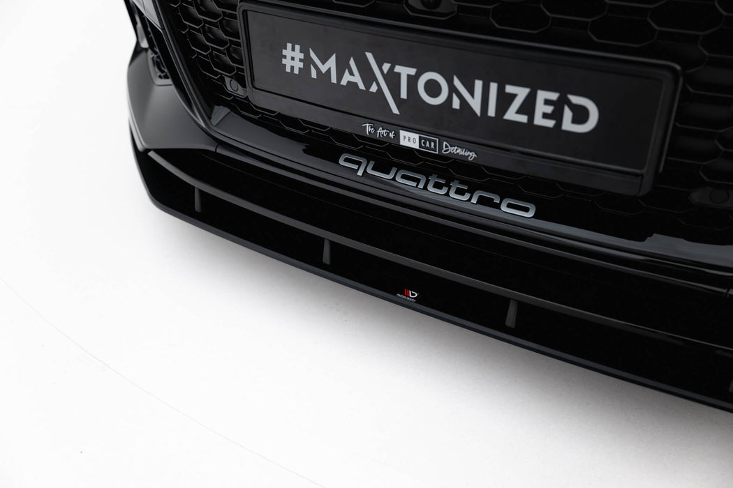Maxton Design Street Pro Front Splitter Audi RS5 Coupe / Sportback F5