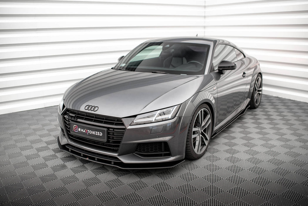 Maxton Design Street Pro Front Splitter Audi TT S / S-Line 8S