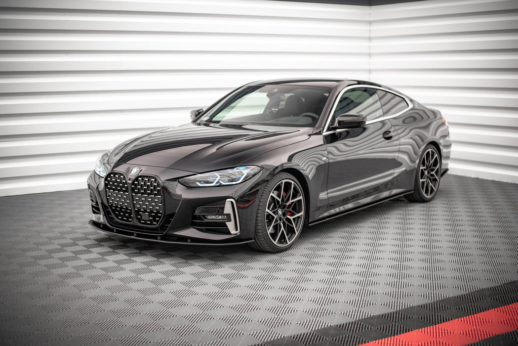 Maxton Design Street Pro Front Splitter BMW 4 M-Pack / M440i G22 / G23 / G22 Facelift / G23 Facelift