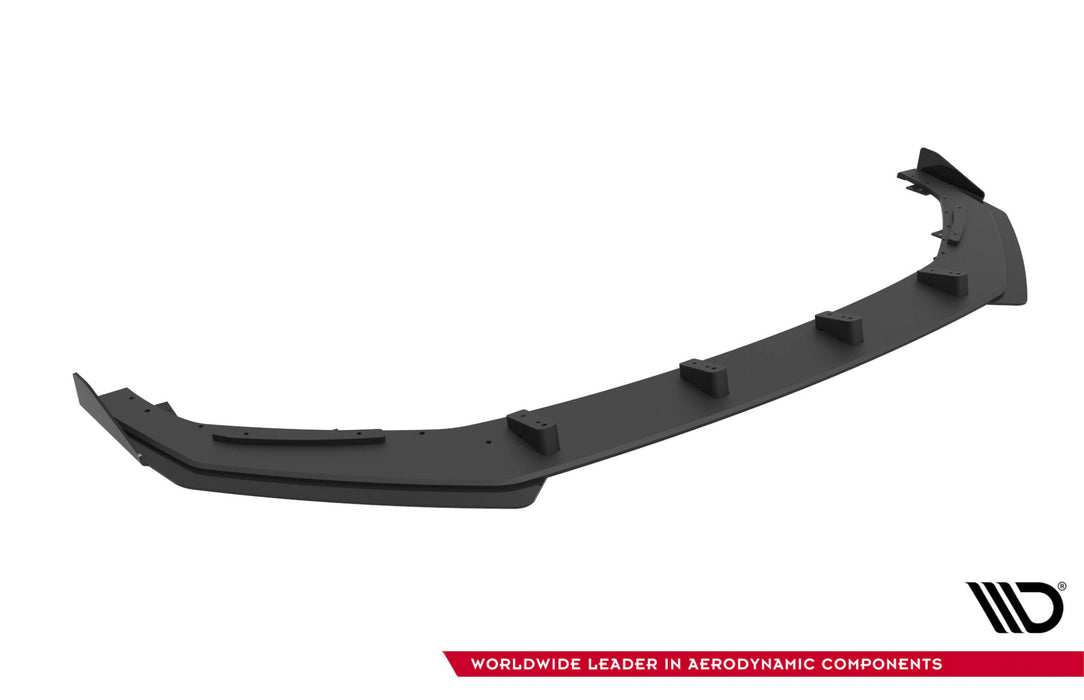 Maxton Design Street Pro Front Splitter + Flaps Audi A5 F5 Facelift