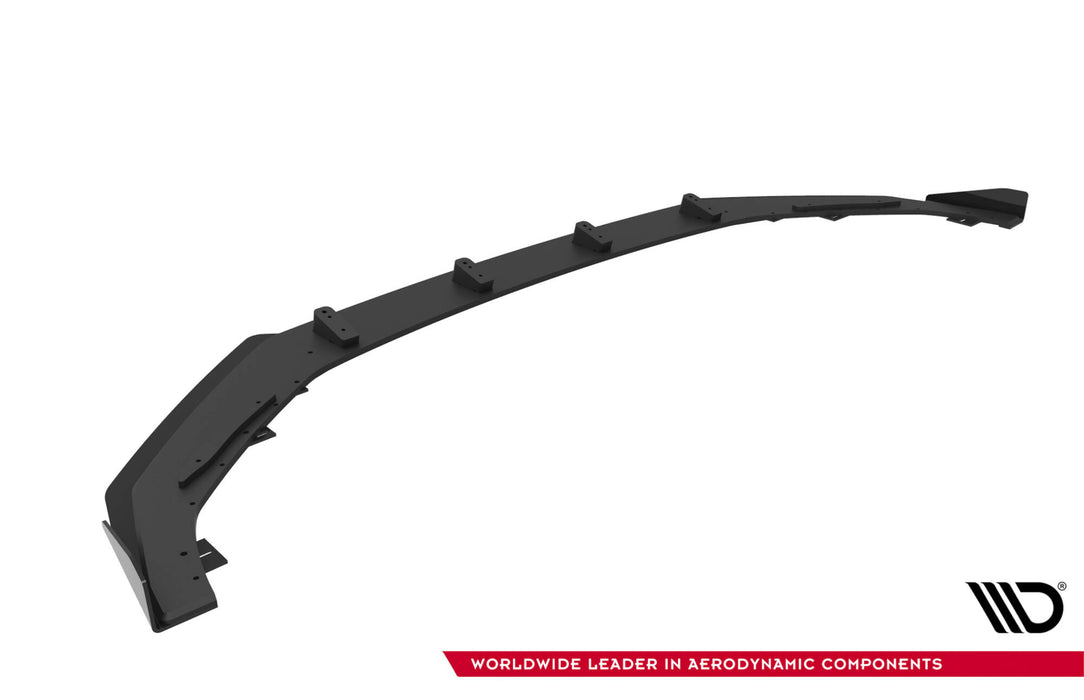 Maxton Design Street Pro Front Splitter + Flaps Audi A5 F5 Facelift