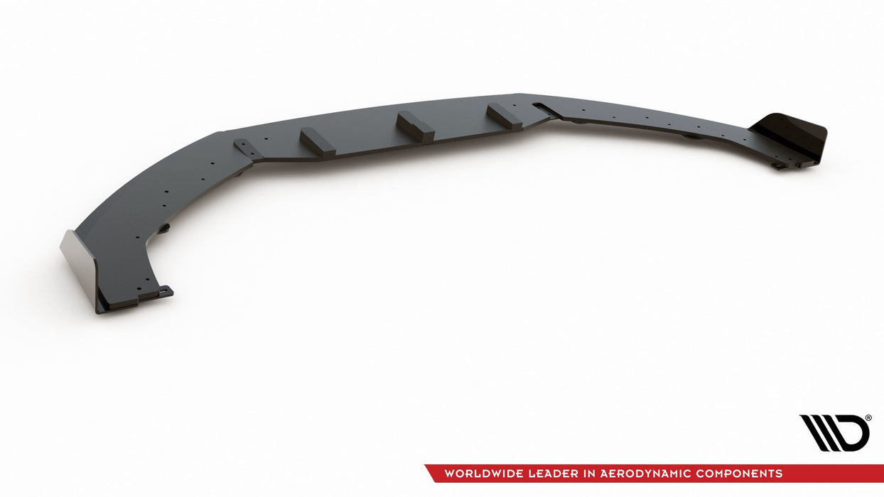 Maxton Design Street Pro Front Splitter + Flaps Audi RS3 8V Sportback