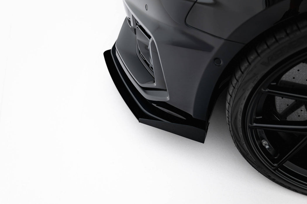 Maxton Design Street Pro Front Splitter + Flaps Audi RS5 Coupe / Sportback F5