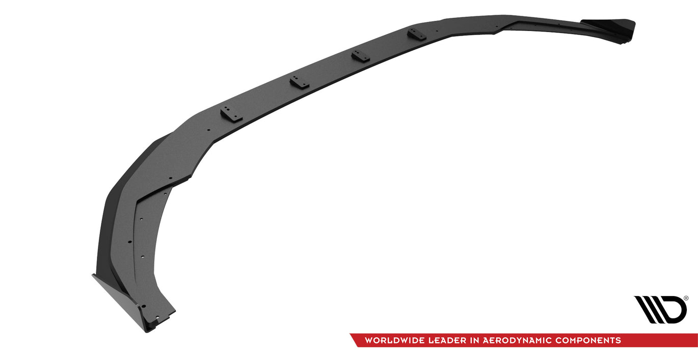 Maxton Design Street Pro Front Splitter + Flaps Audi S3 / A3 S-Line 8Y