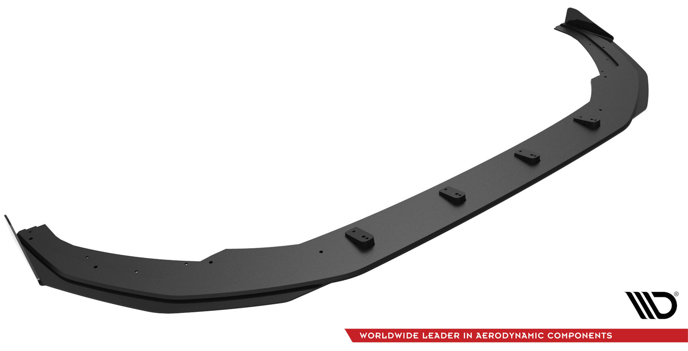 Maxton Design Street Pro Front Splitter + Flaps Audi S3 / A3 S-Line 8Y