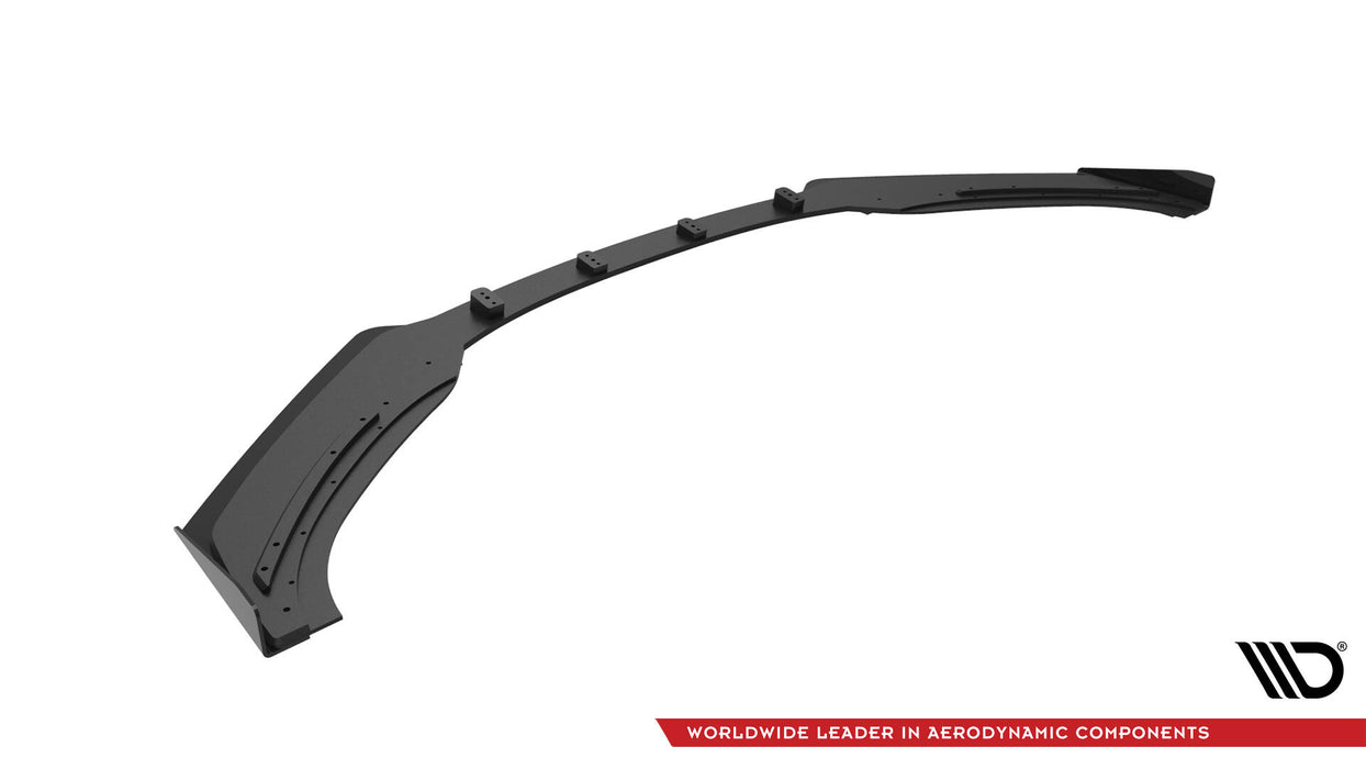 Maxton Design Street Pro Front Splitter + Flaps Audi TT S / S-Line 8S