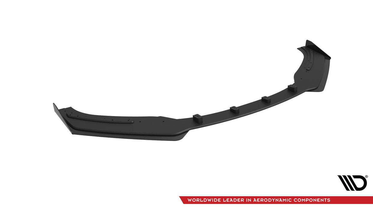 Maxton Design Street Pro Front Splitter + Flaps Audi TT S / S-Line 8S