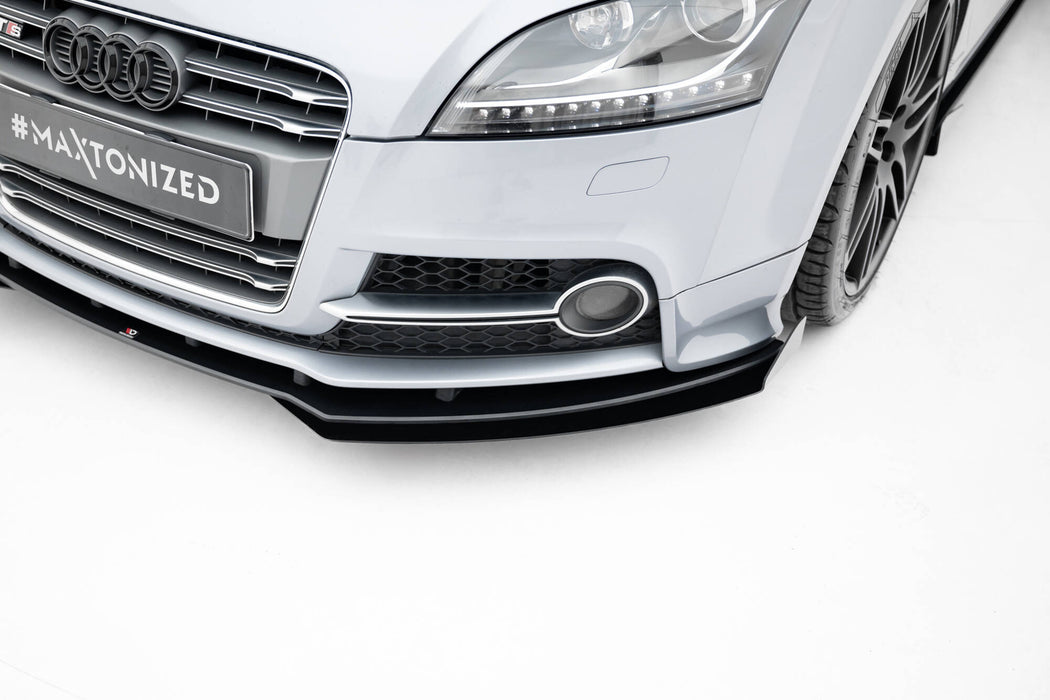 Maxton Design Street Pro Front Splitter + Flaps Audi TT S / TT S-Line 8J