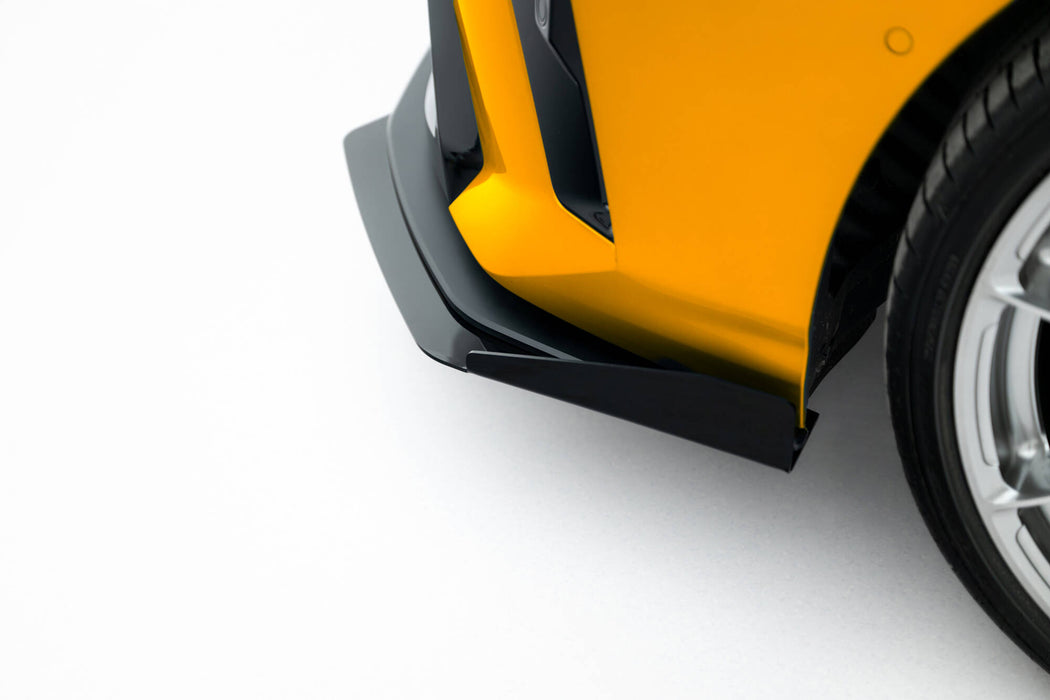 Maxton Design Street Pro Front Splitter + Flaps BMW 1 M-Pack F70