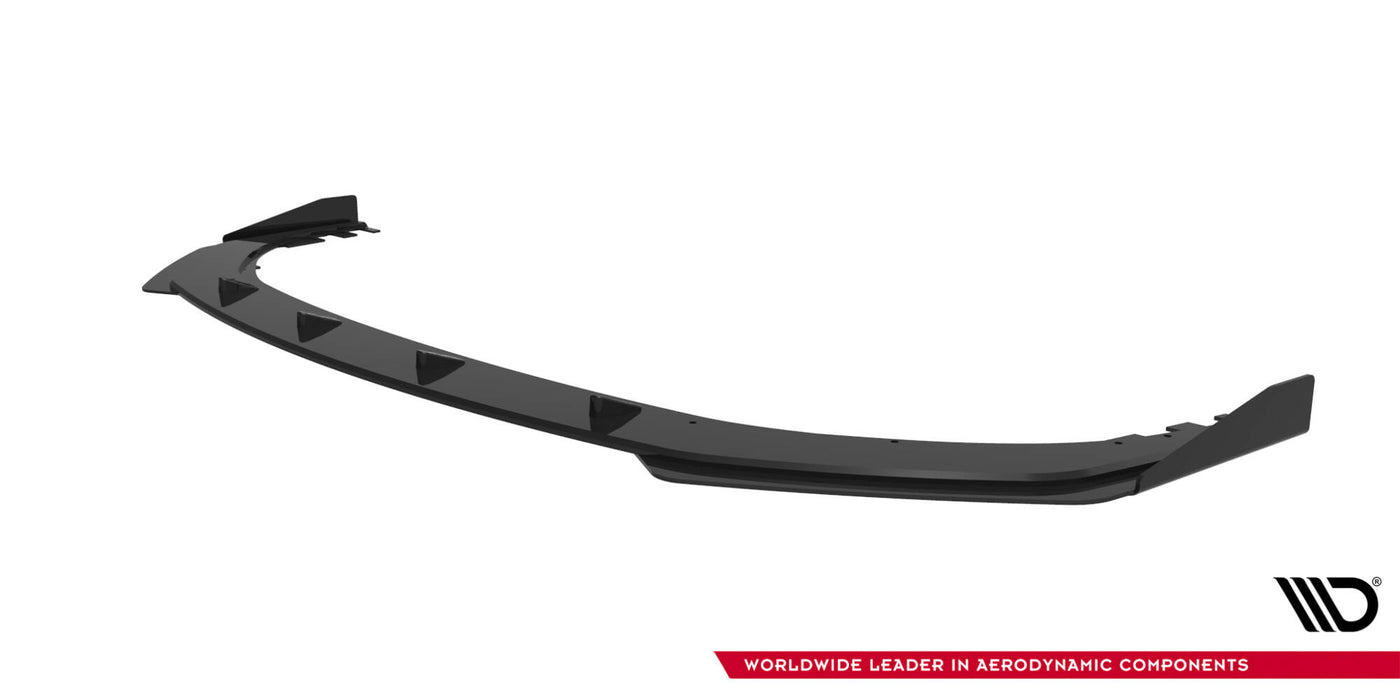 Maxton Design Street Pro Front Splitter + Flaps BMW 1 M-Pack F70