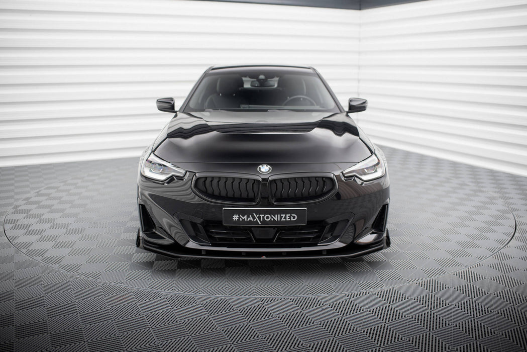 Maxton Design Street Pro Front Splitter + Flaps BMW 2 Coupe G42