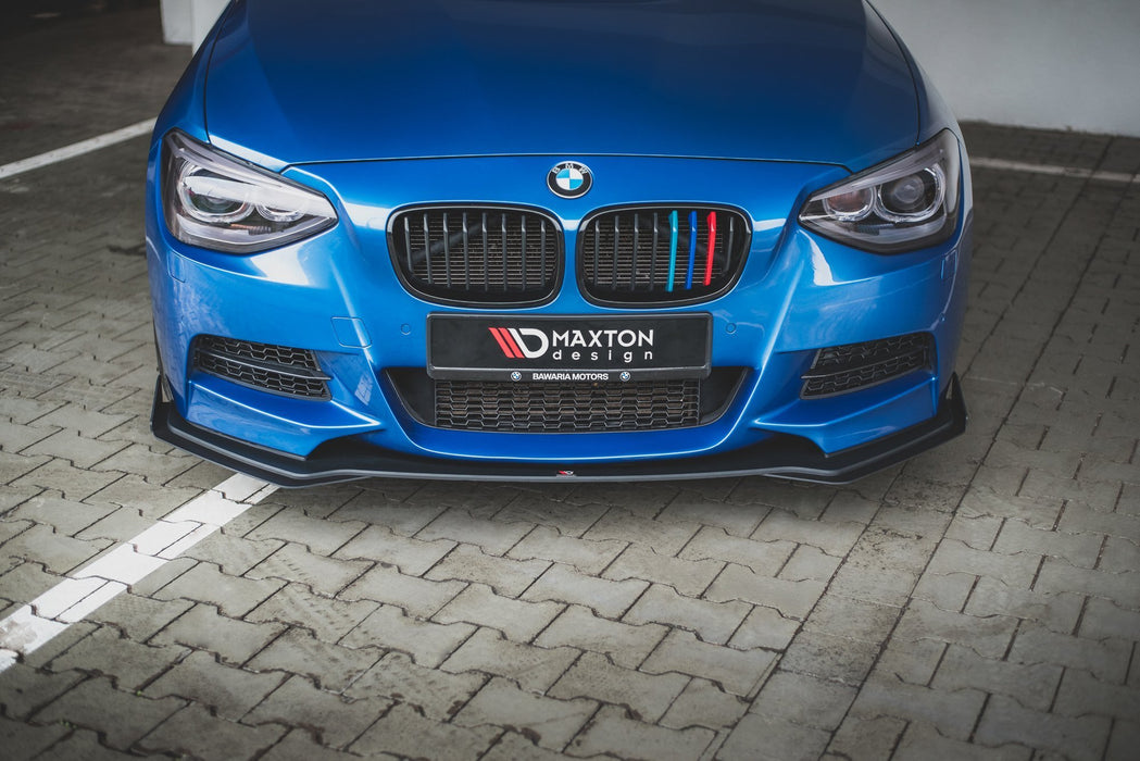 Maxton Design Street Pro Front Splitter + Flaps BMW M135i F20
