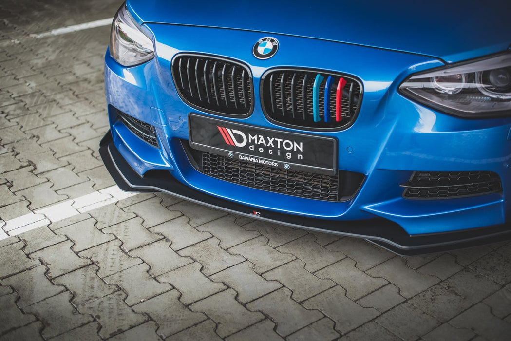 Maxton Design Street Pro Front Splitter + Flaps BMW M135i F20
