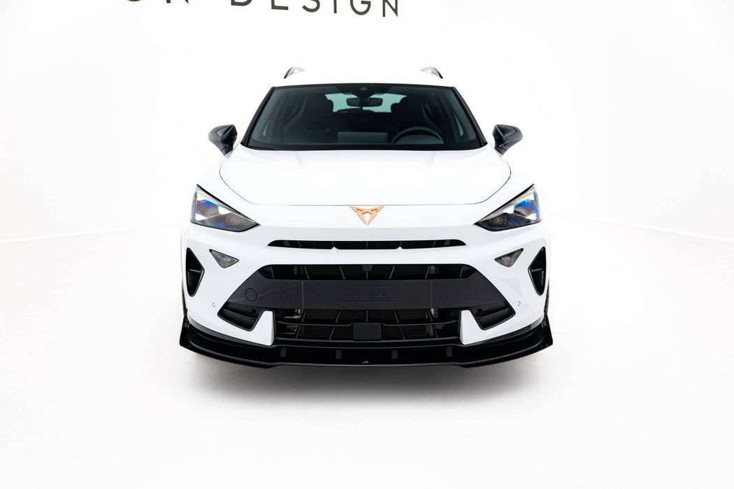 Maxton Design Street Pro Front Splitter + Flaps Cupra Formentor Mk1 Facelift