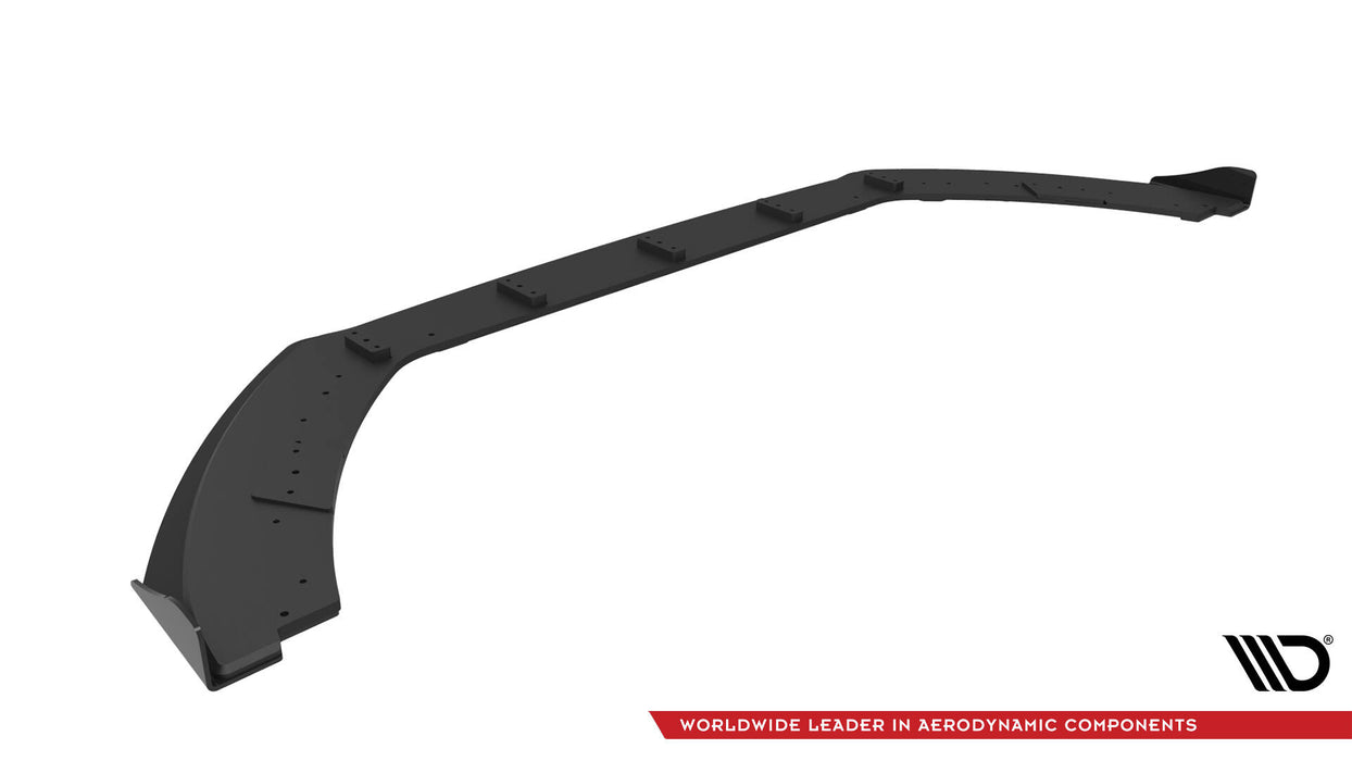 Maxton Design Street Pro Front Splitter + Flaps Ford Fiesta ST Mk8 Facelift