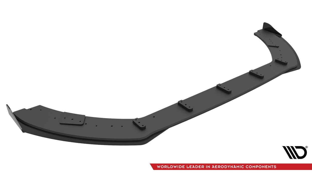 Maxton Design Street Pro Front Splitter + Flaps Ford Fiesta ST Mk8 Facelift
