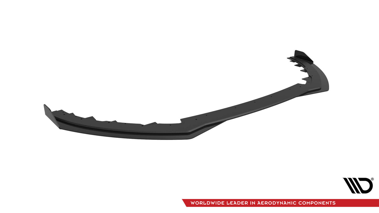 Maxton Design Street Pro Front Splitter + Flaps Ford Focus ST Mk3 Facelift