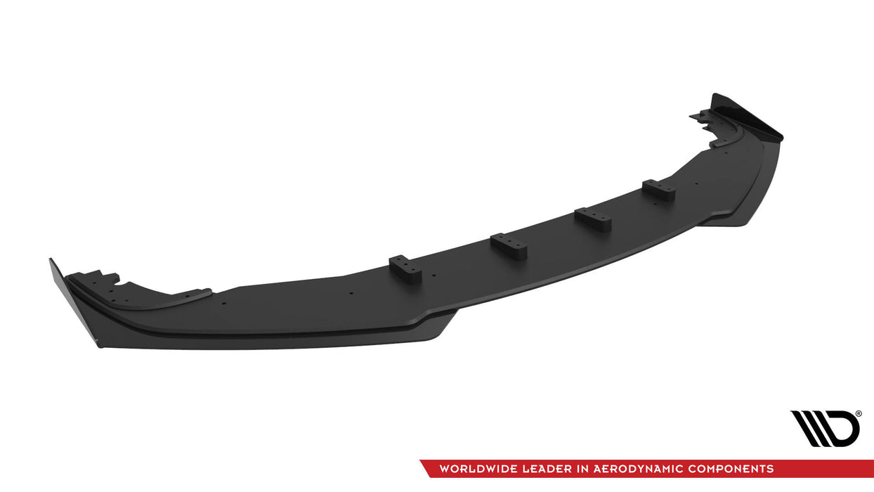 Maxton Design Street Pro Front Splitter + Flaps Honda Civic Sedan Mk10