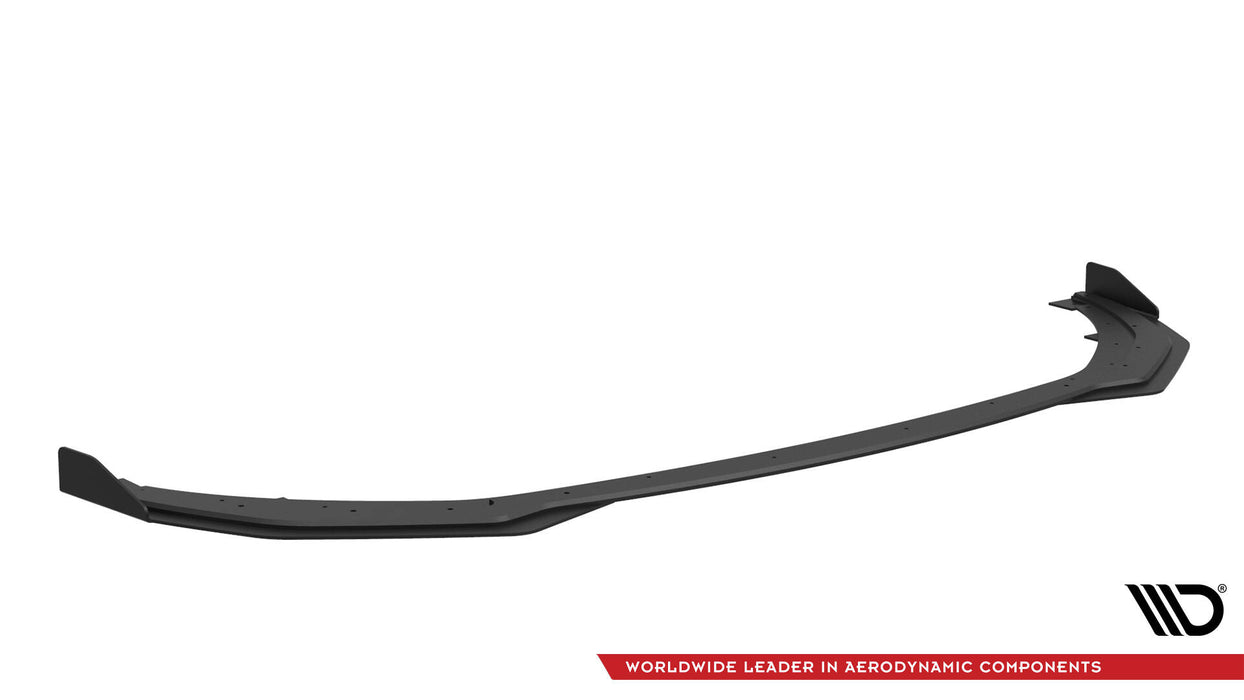 Maxton Design Street Pro Front Splitter + Flaps Kia Stinger GT / GT-Line / Standard Mk1