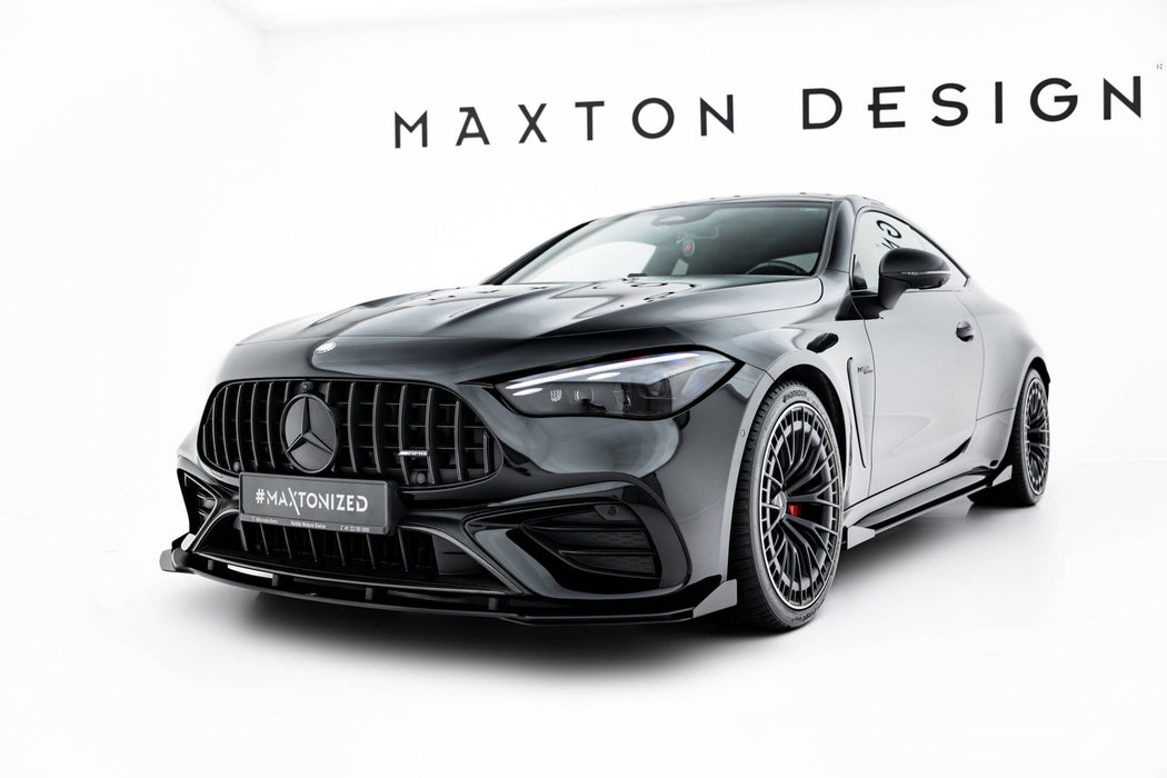 Maxton Design Street Pro Front Splitter + Flaps Mercedes-AMG CLE 53 C236